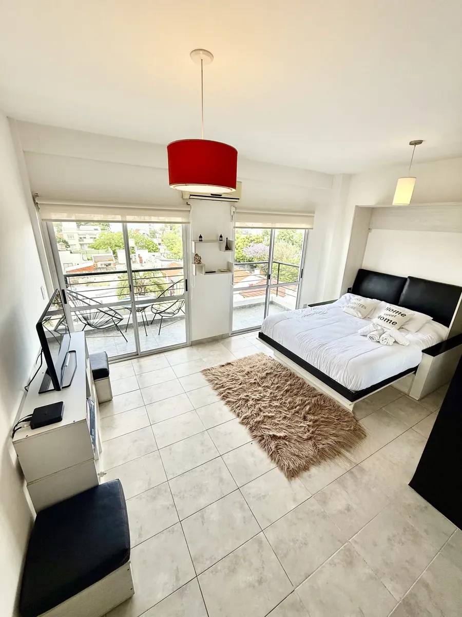 Alquiler Departamento Temporario En Devoto - Departamento Temporal Monoambiente Totalmente Equipado (airbnb)