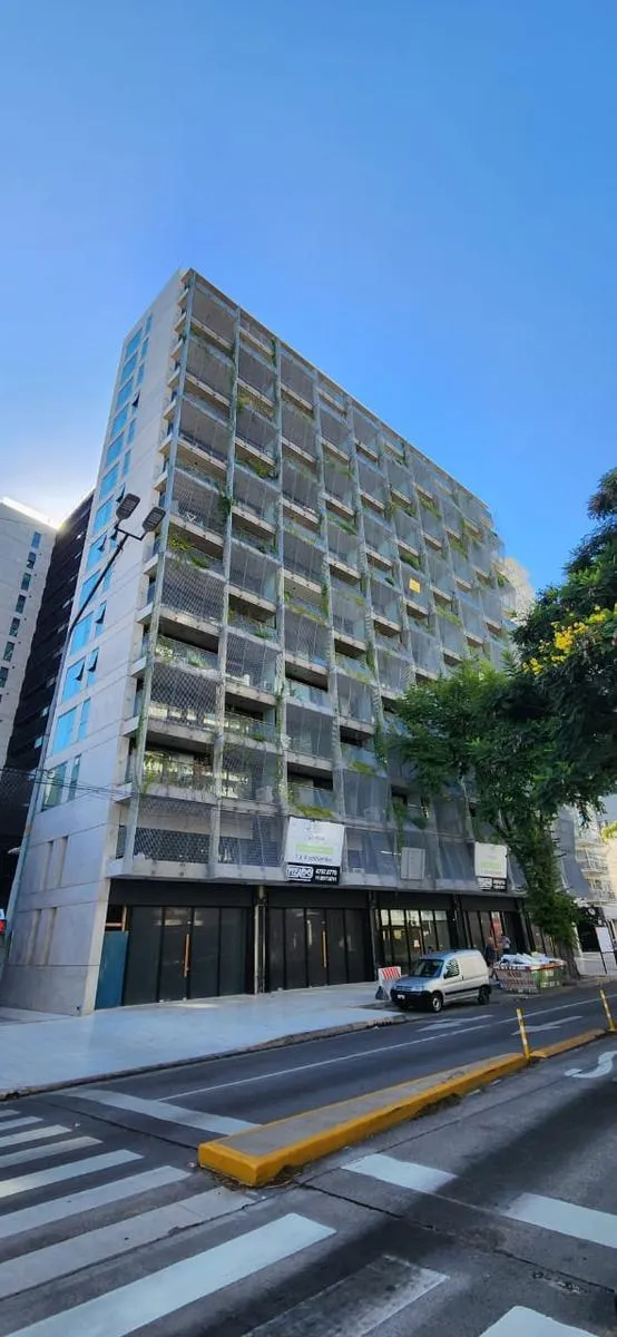 Studio with balcony and amenities