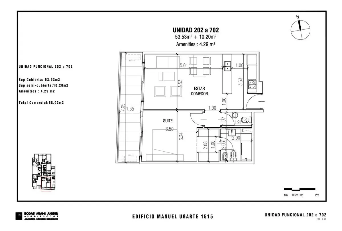 Departamento De Dos Ambientes Con Baño Y Toilette A Estrenar En Venta Y/o Alquiler En Nuñez