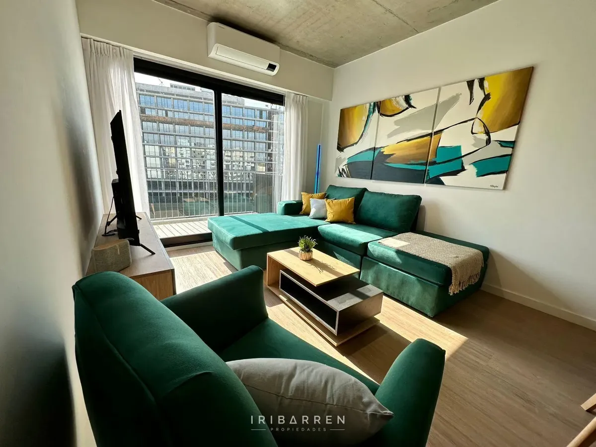 Apartamento mobiliado de 3 ambientes em Villa Crespo