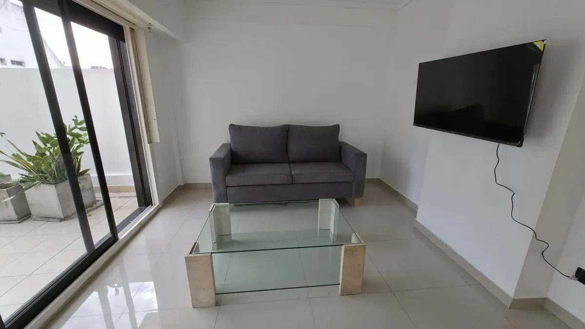 Alquiler Departamento Semipiso Dos Ambientes En Cañitas Balcón Aterrazado