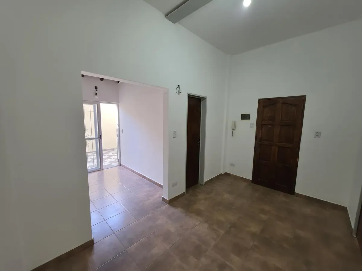 Ground-floor unit with small patio