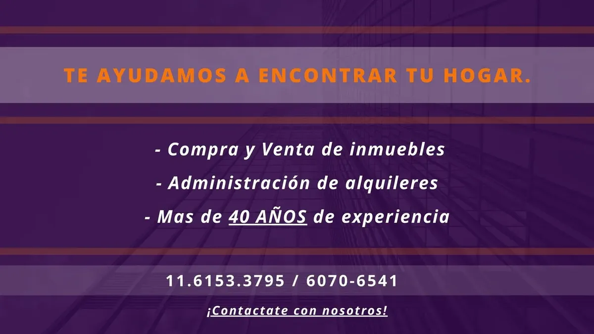 Oportunidad! Departamento 2 Ambientes En Venta