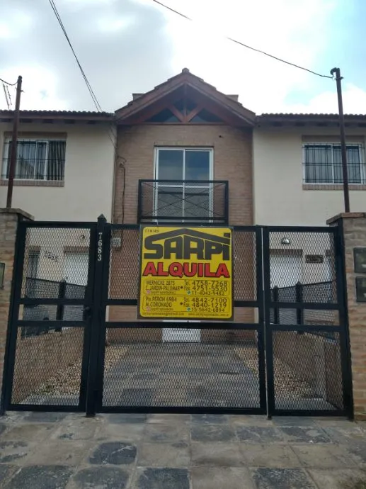 Duplex En Alquiler En Martin Coronado