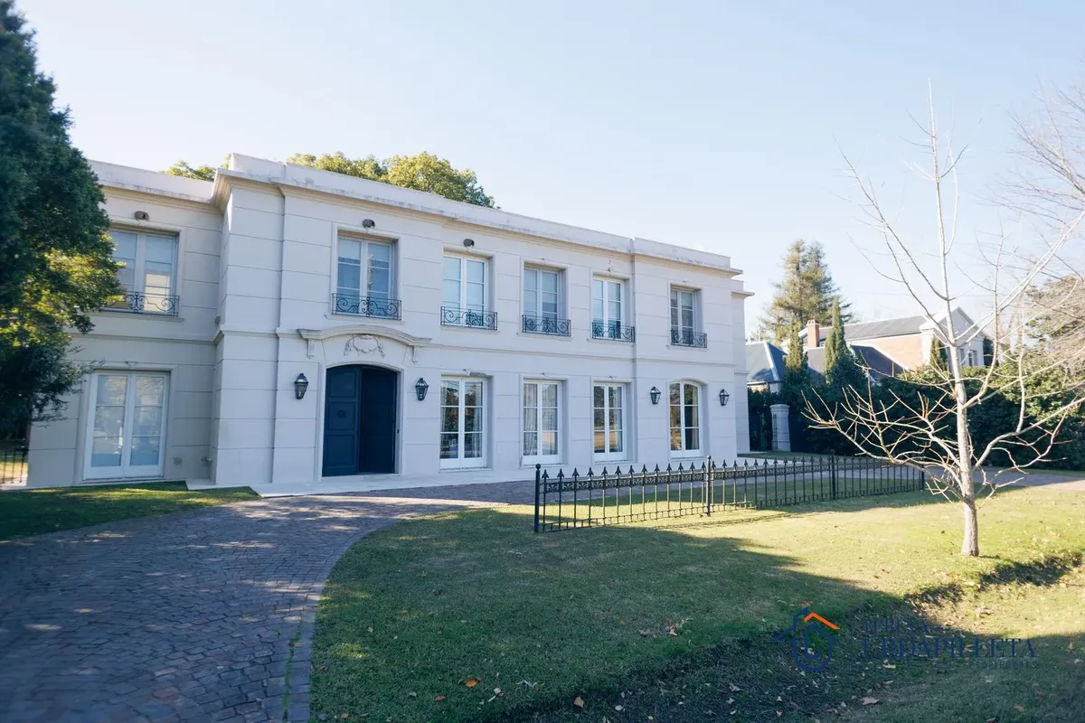 Casa En Alquiler Anual En Golf Club Argentino -con Vista Al Golf