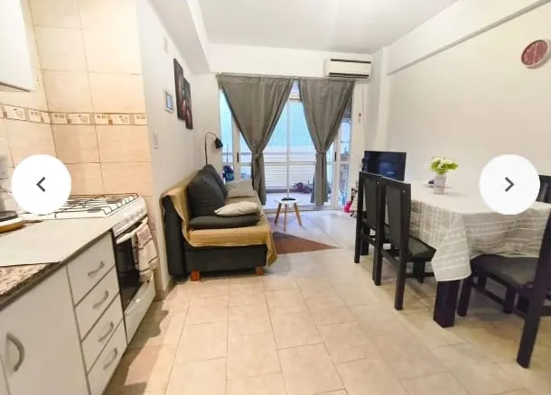 1 quarto com varanda fechada