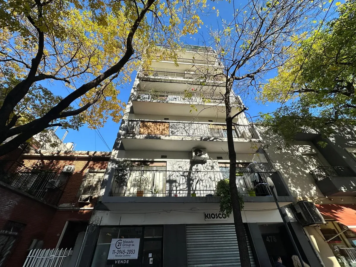 Departamento 2 Ambientes En Alquiler En Caballito