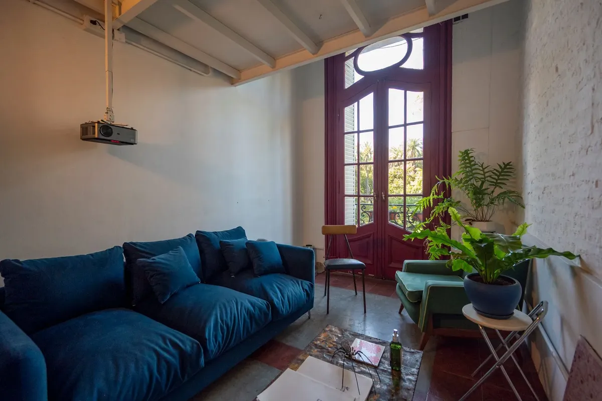 Loft mobiliado com terraço