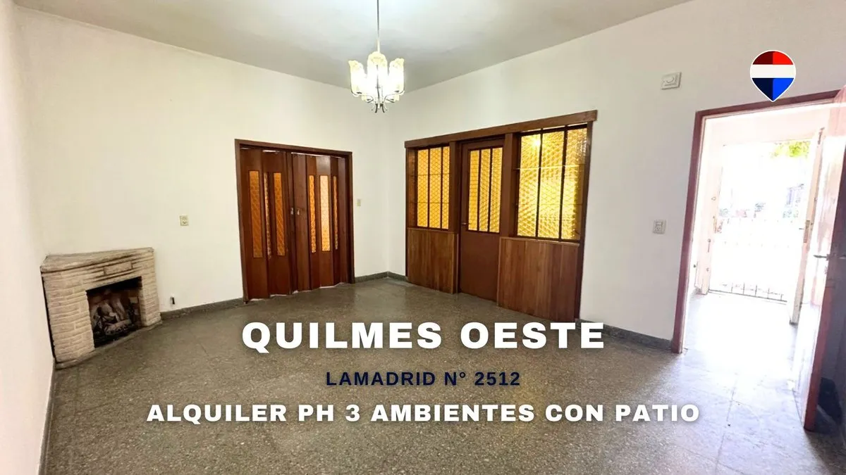 Alquiler Ph 3 Ambientes Con Patio Quilmes Oeste