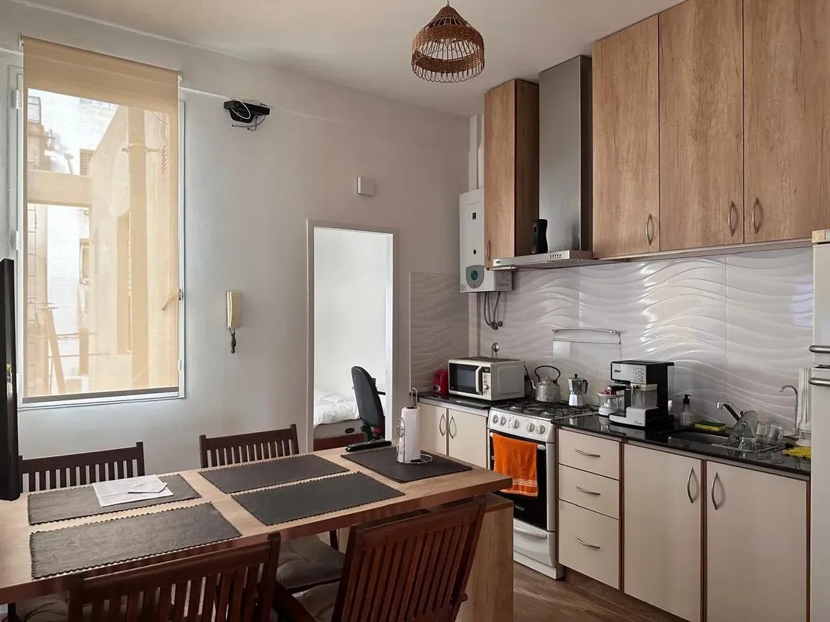 Alquiler Departamento 3 Ambientes Amoblado En San Nicolas