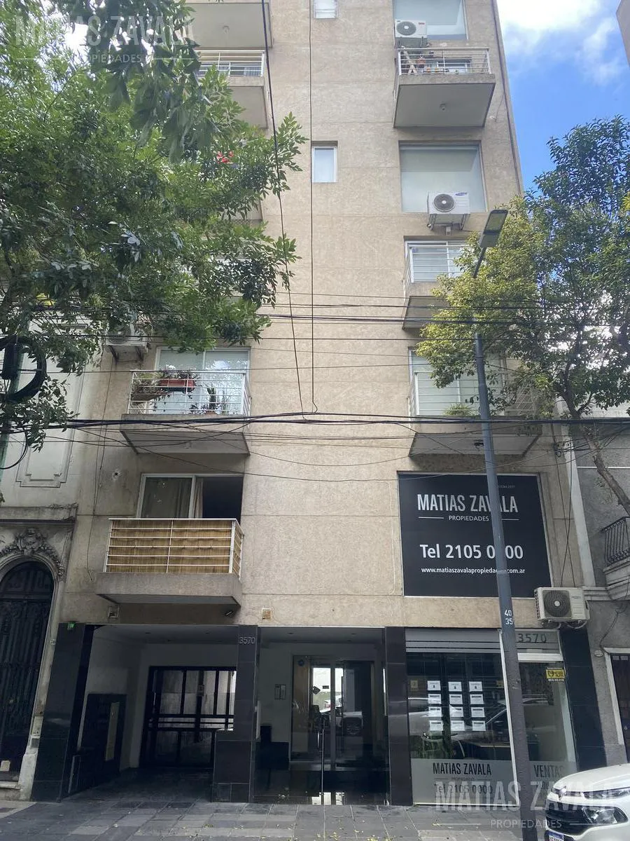 Magnifico, Amplio Y Cómodo Monoambiente - A Mts De Avenidas - Excelente Zona