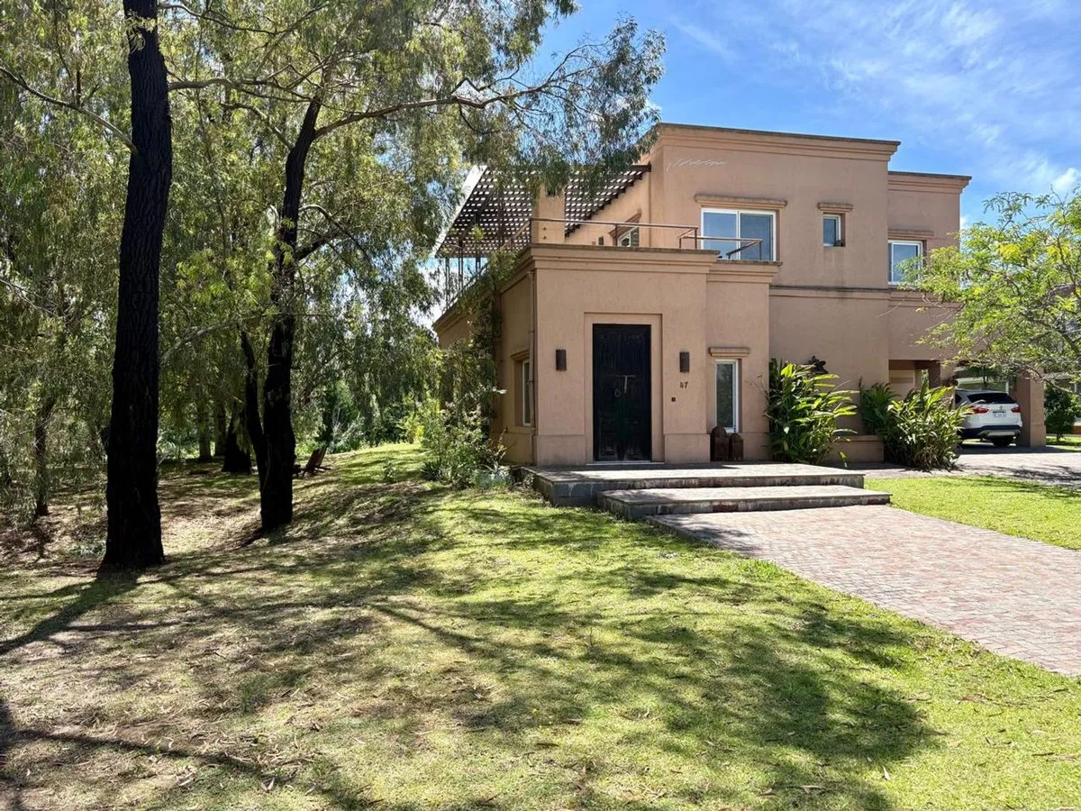 Casa Alquiler Te Amb Amoblada Nordelta Laguna