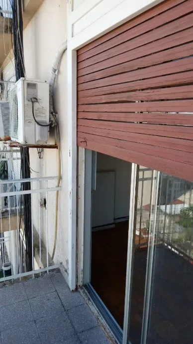 Studio with balcony and view
