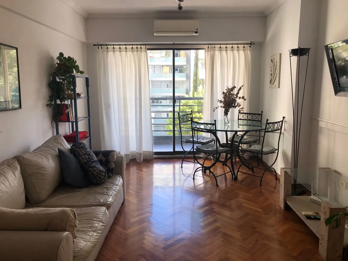 2 Ambientes En Palermo Amoblado Edificio Con Amenities Pileta Terreza Lundry
