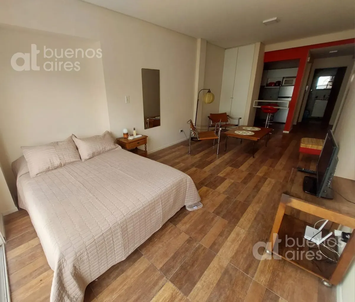 Monoambiente Con Balcon En Villa Urquiza En Alquiler Temporario