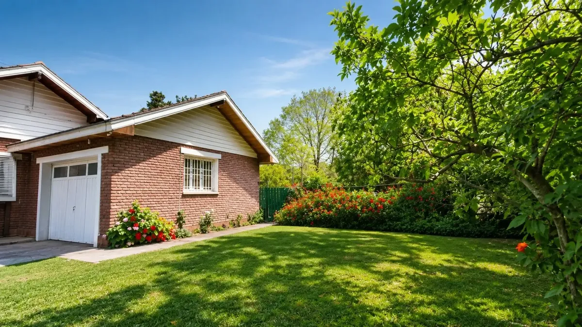Furnished house, pool and grill