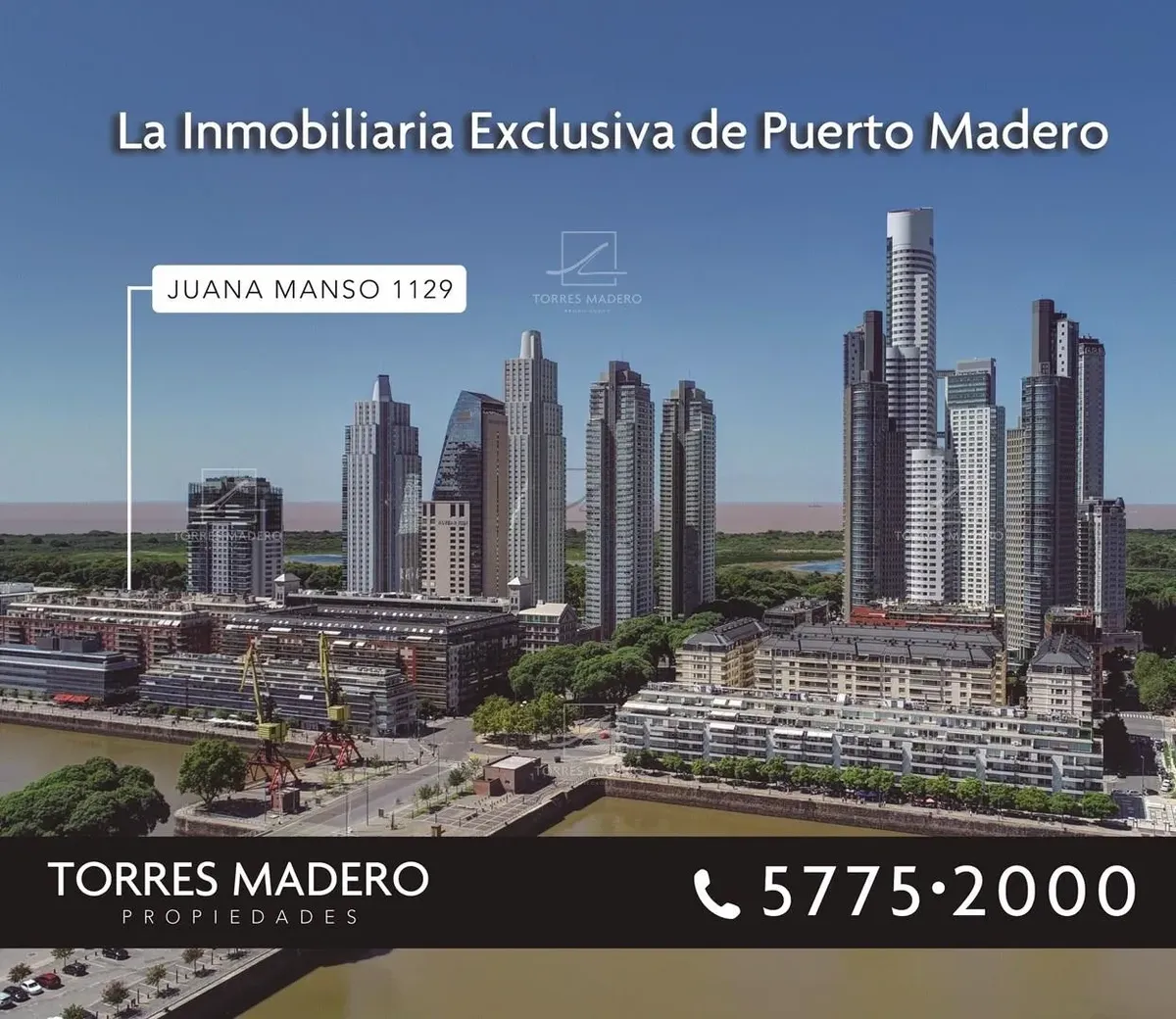 Dos Ambientes En Alquiler En Brisas Puerto Madero