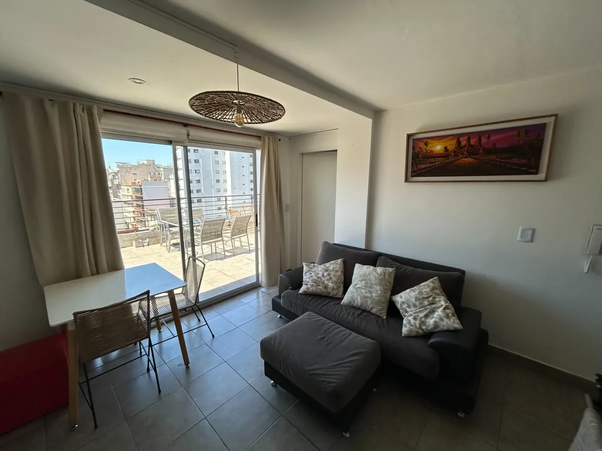 2-room furnished with terrace