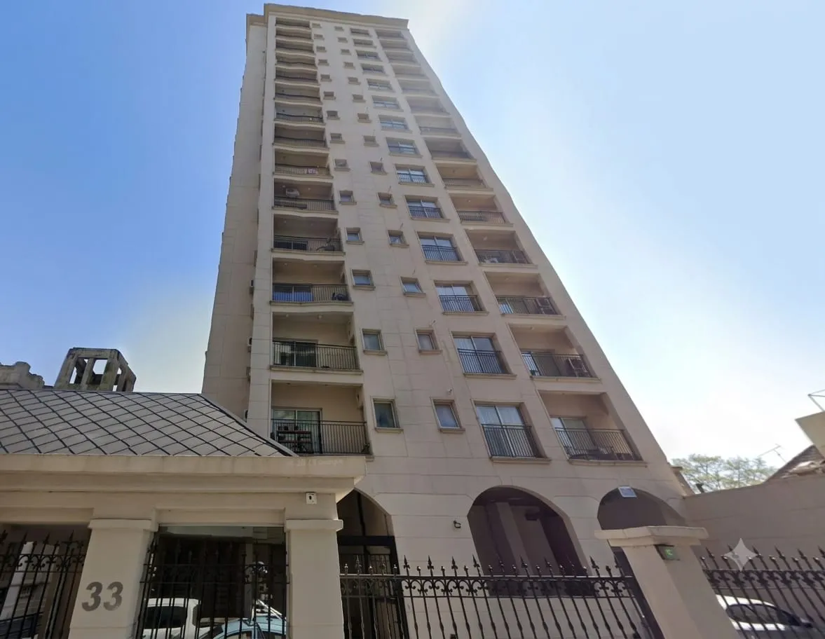 Balcony and private parking