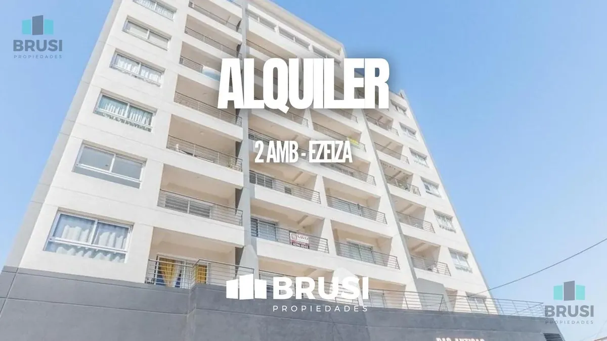 Venta /alquiler Departamento 2 Ambiente, Ezeiza Centro, Ezeiza, Gba Zona Sur