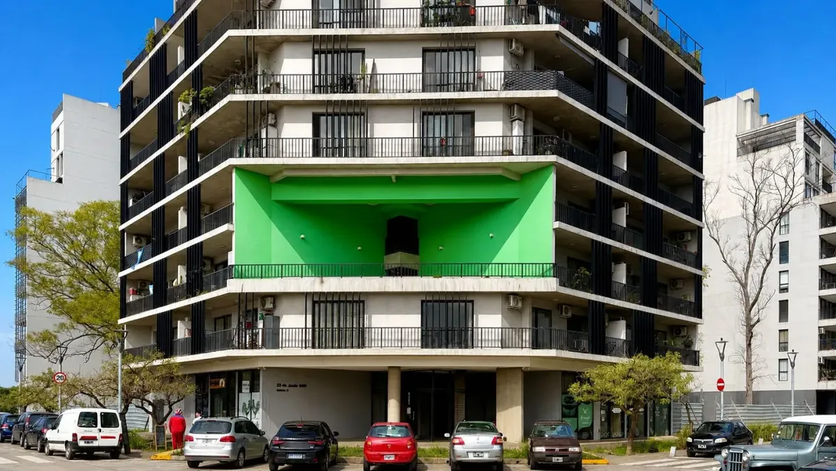 2 ambientes con balcón