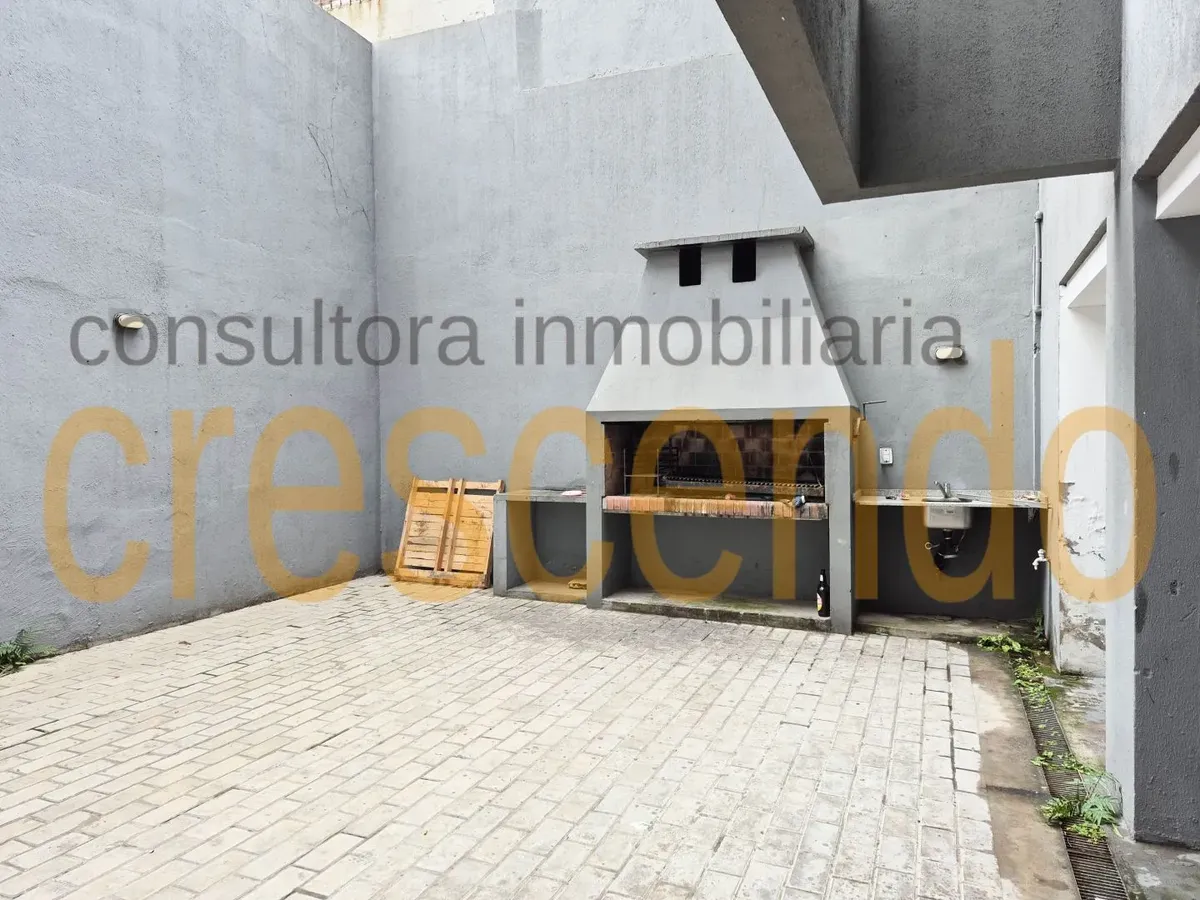 Studio with terrace balcony