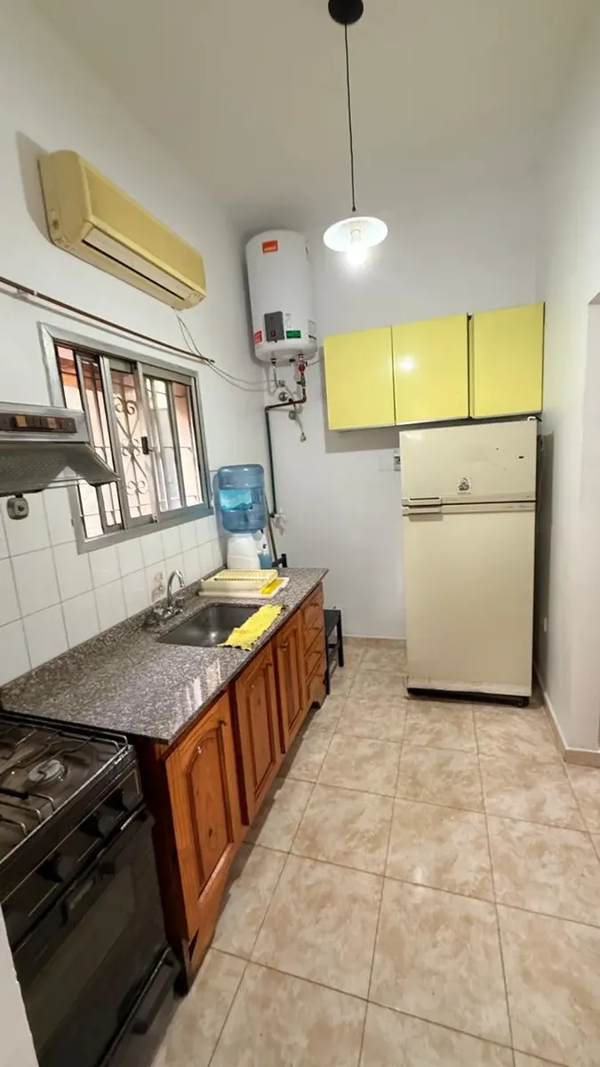 Amueblado, sin gas, 1 dormitorio