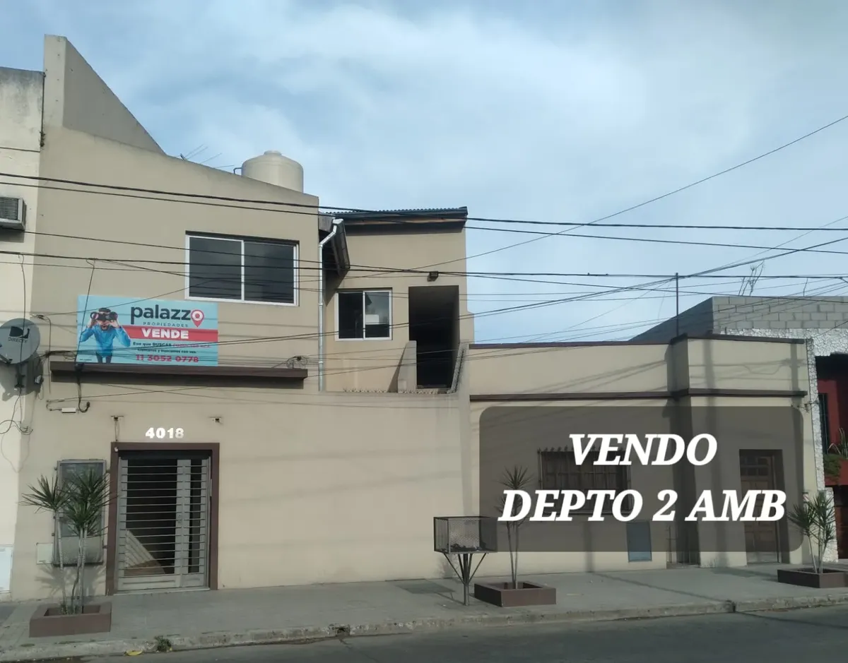 Departamento 2 Ambientes, Primer Piso Al Frente. Bajas Expensas. Zona Liceo Militar - San Martin