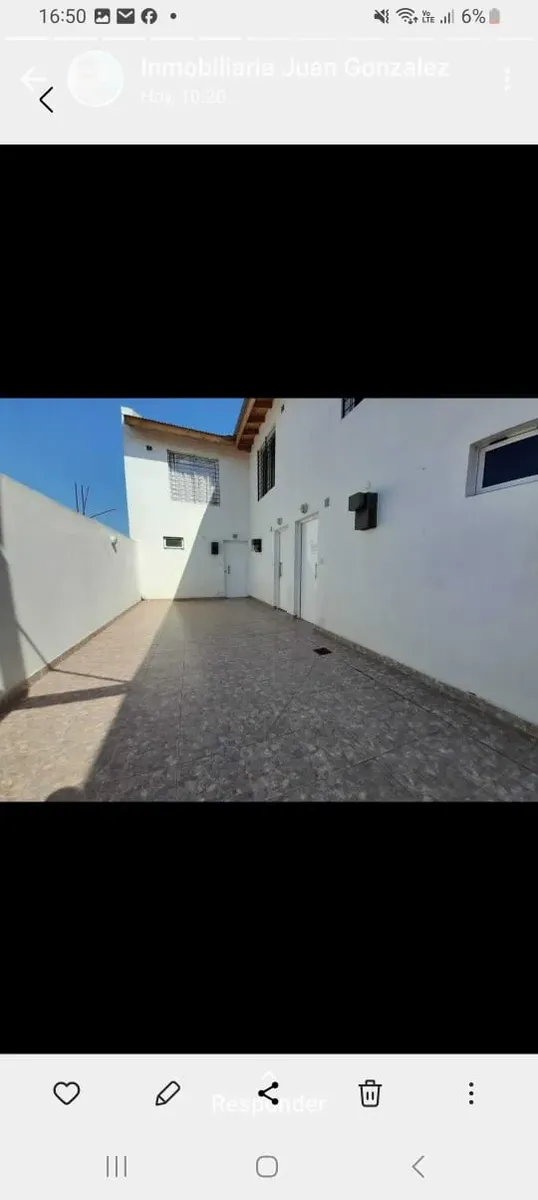 Alquilo Depto ,tipo Loft.baño Completo Con Ducha,muebles De Cocina,calefactor Tiro Balanceado,calefon A Gas Con Bomba Presurizadora.escalera Con Baranda En Hierro