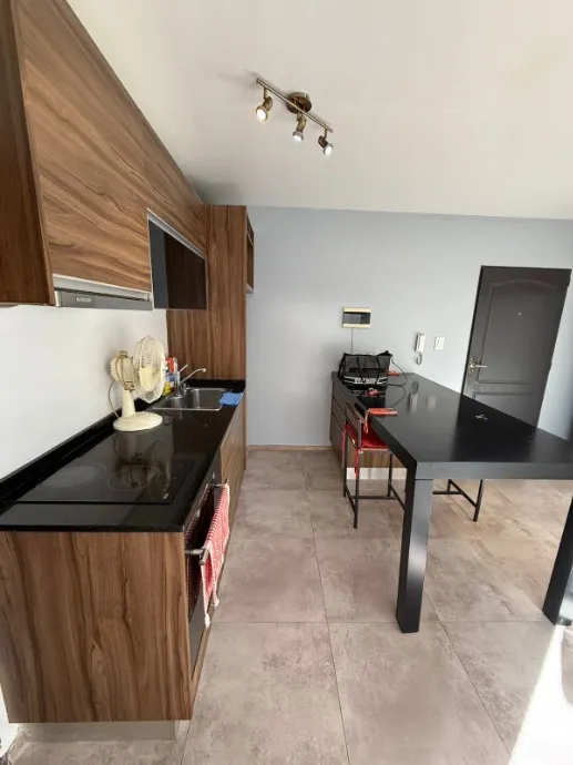 Studio with north-facing patio