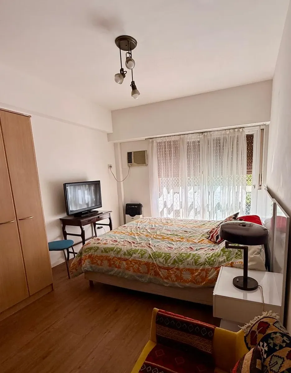 Furnished studio with balcony