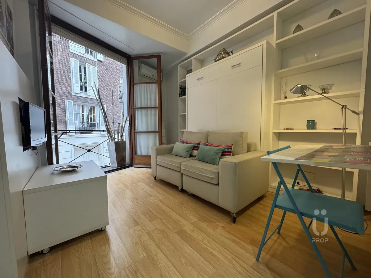 Departamento Alquiler Temporario Amoblado Mensual Recoleta La Isla 1 Ambiente