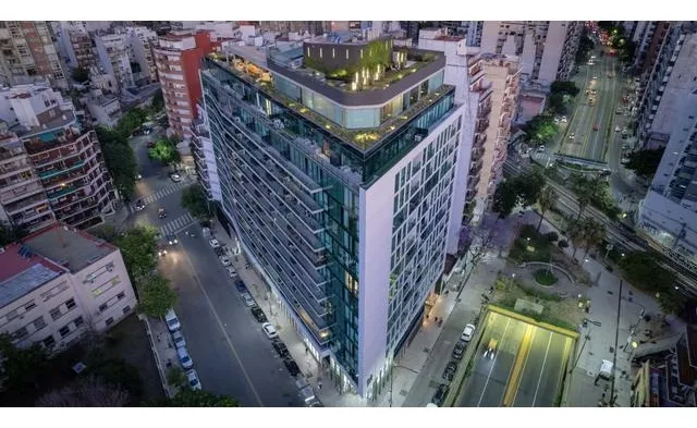 11th floor, balcony and double glazing
