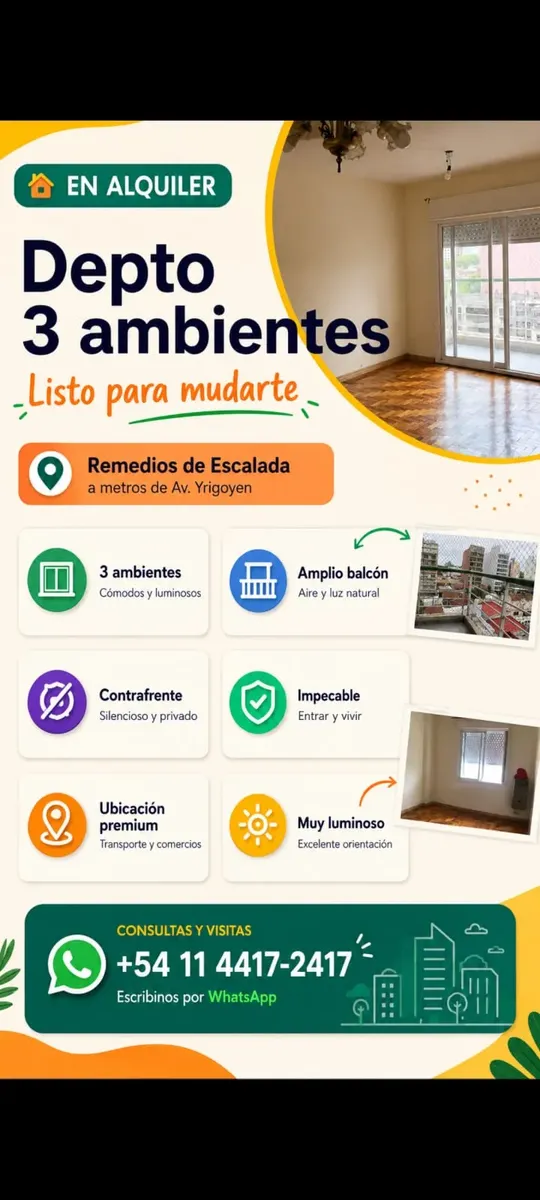 Piso 5, orientación sur