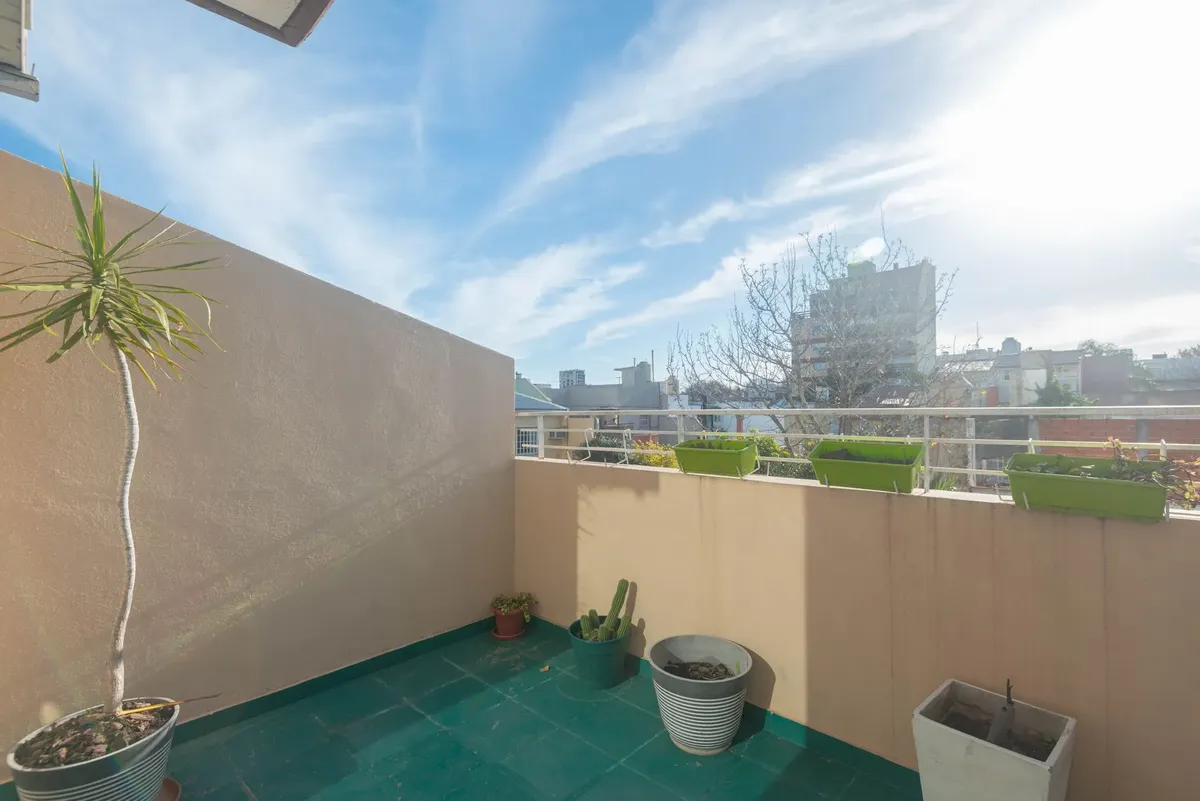 Studio com varanda terraço