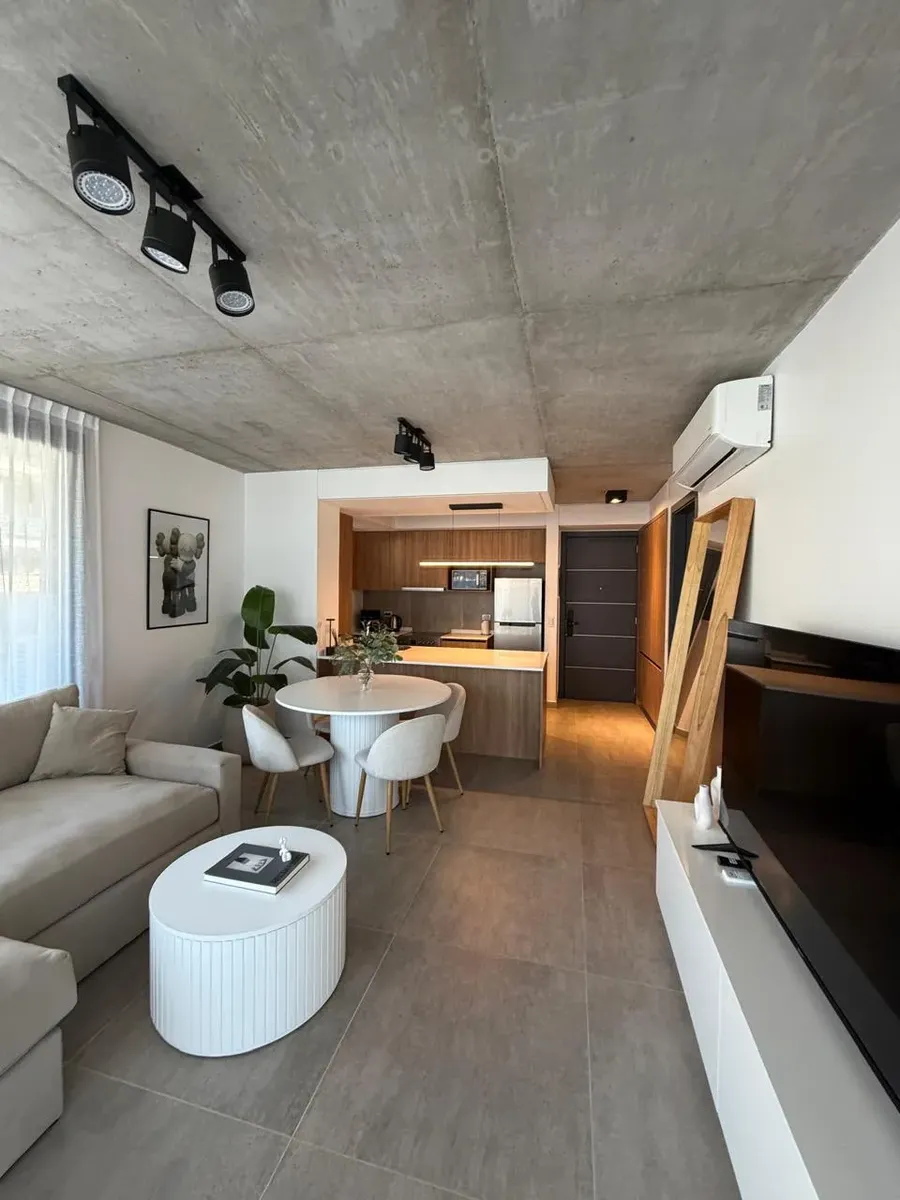 Ground-floor patio with grill