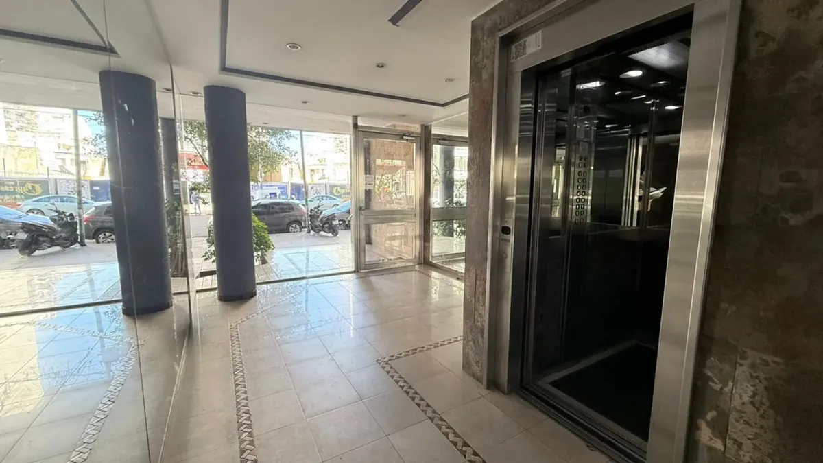 Studio with balcony