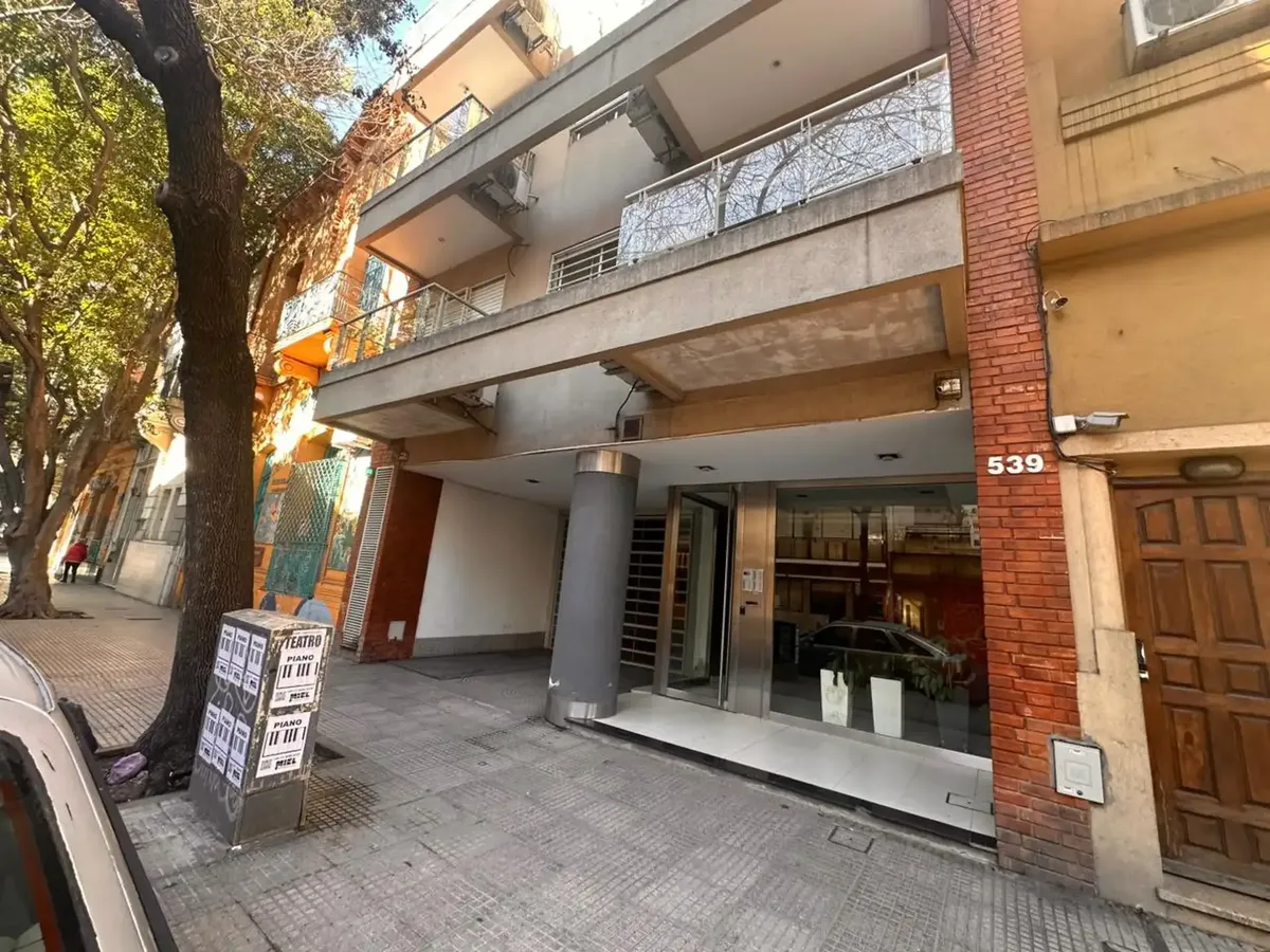 2-room front-facing apartment with balcony