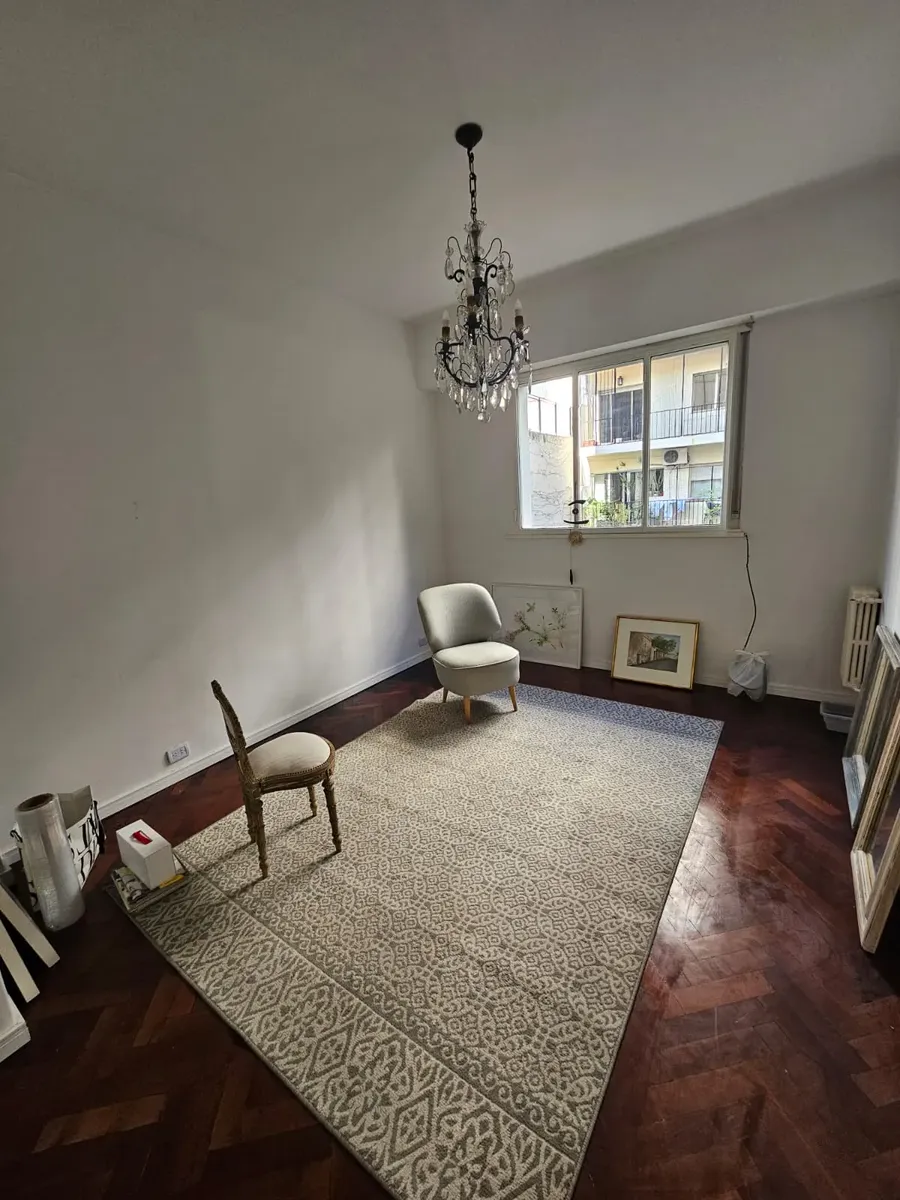 Monoambiente Sin Muebles ..palermoedificio Señorial Fachada De Mármol Con Importante Holl De Entrada