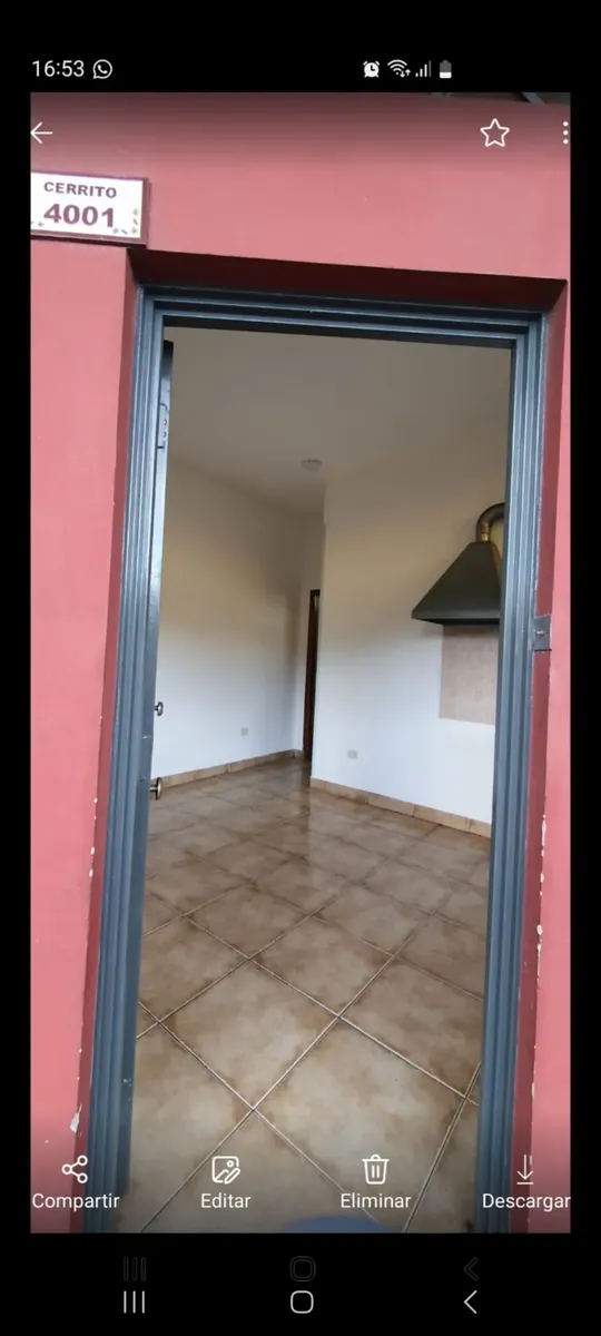 Двухкомнатная на Cerrito 4001