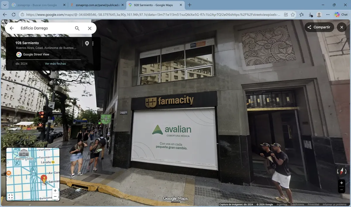 Excelente 3 Ambientes En Edificio De Categoría Sarmiento Y Diagonal Norte Obelisco