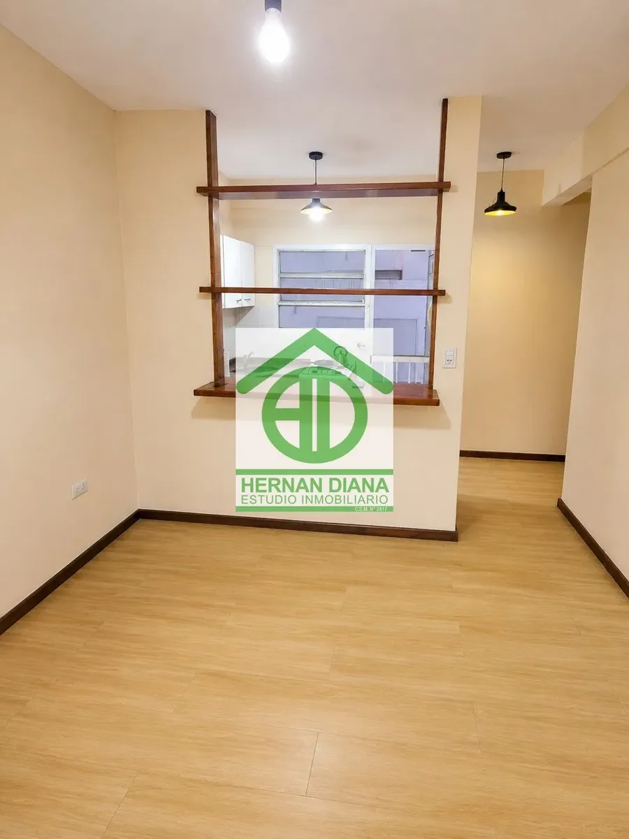 Departamento 1 dormitorio con balcón