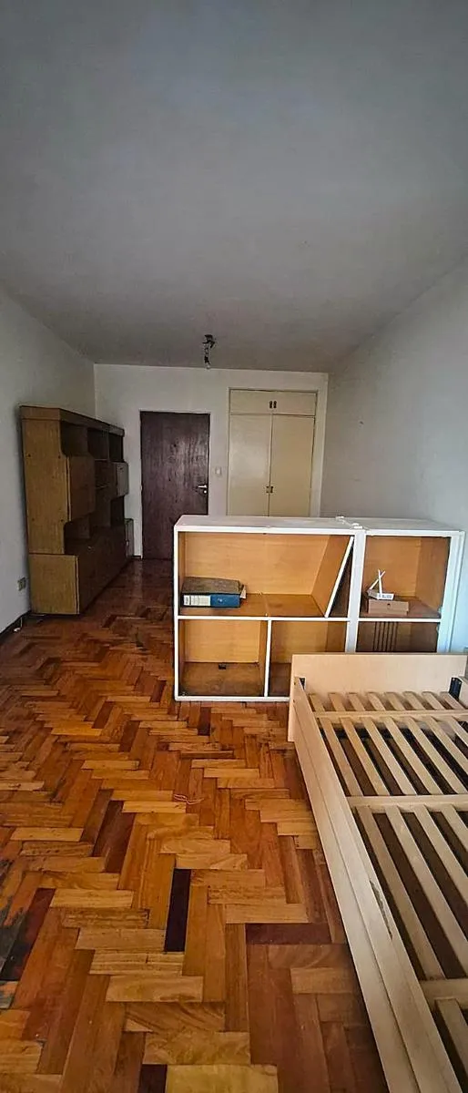 Studio with balcony and separate kitchen