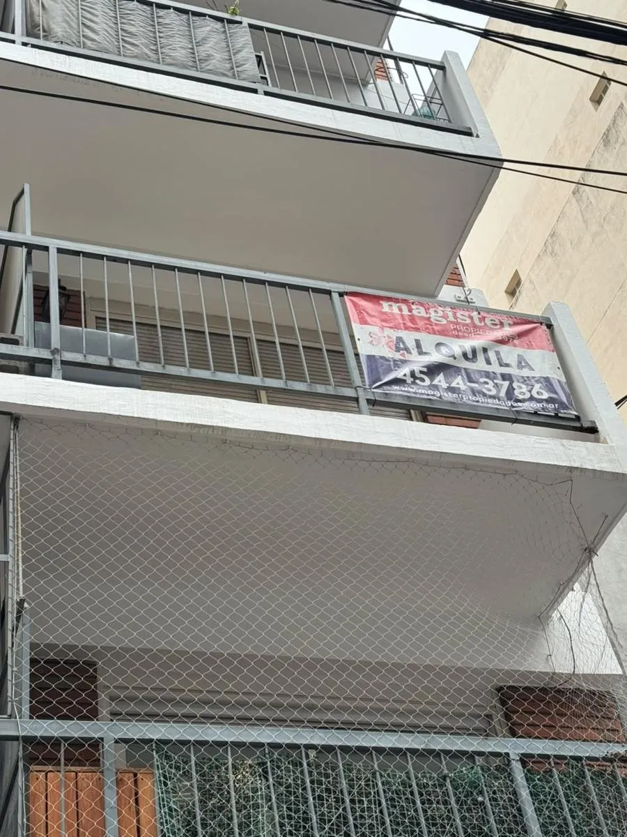 Departamento Un Ambiente. Balcon. Frente. Villa Crespo