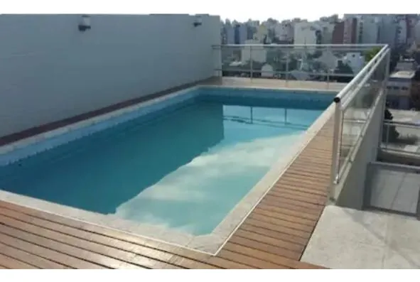 Studio mobiliado com piscina