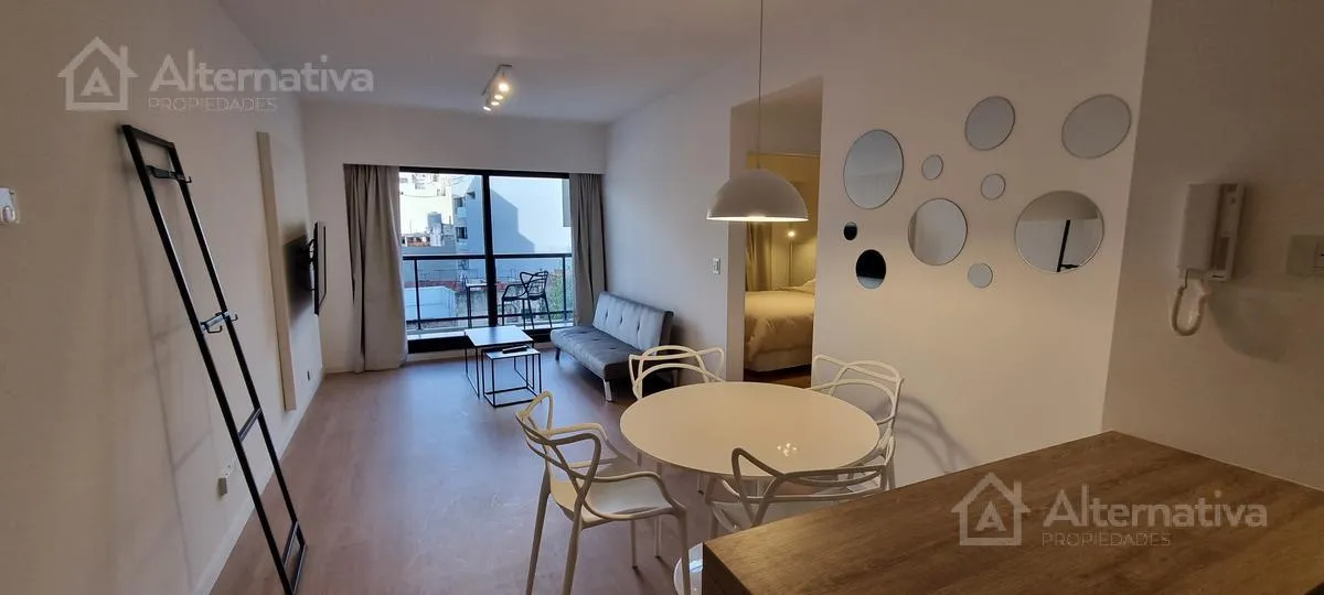 Departamento Alquiler Temporario Amoblado Mensual Villa Crespo  -  2 Ambientes.