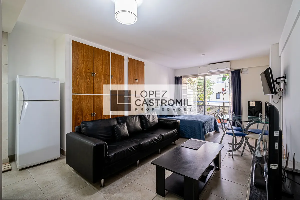 Departamento Alquiler Temporario Monoambiente Amoblado Y Equipado Amenities Palermo