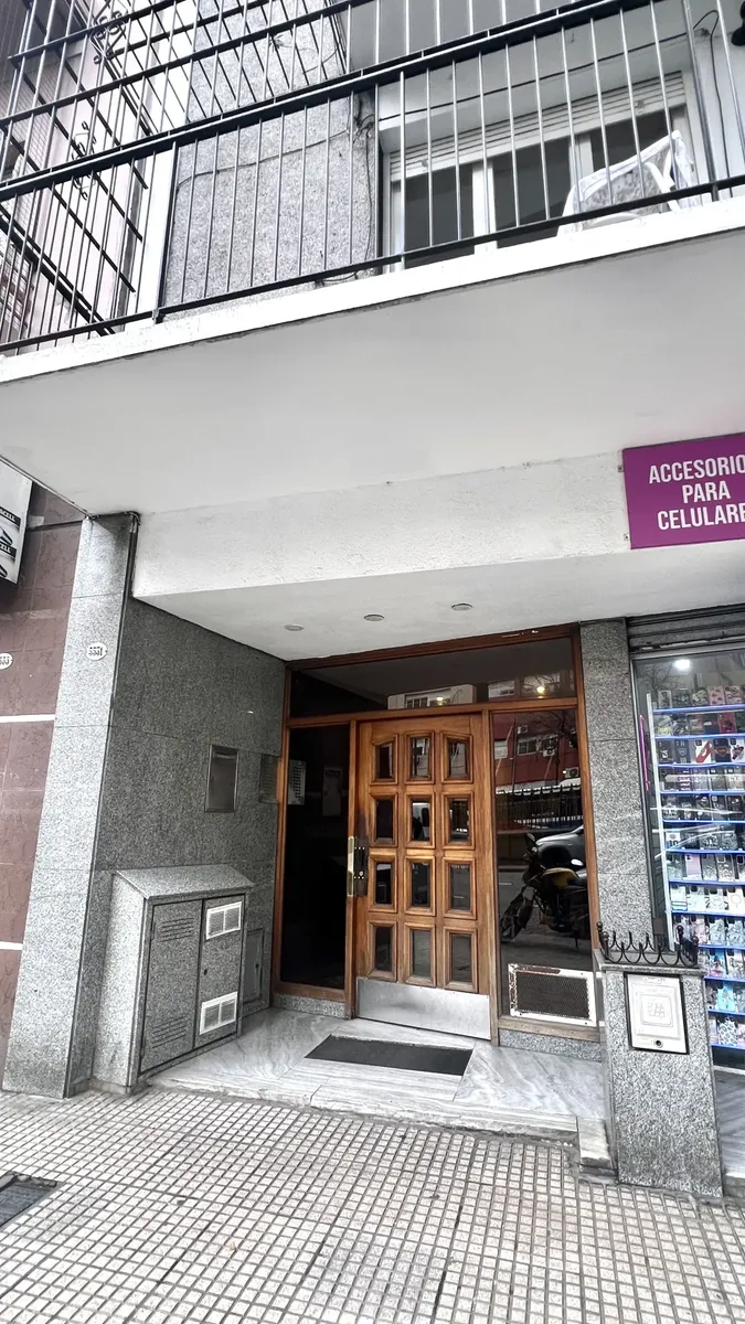 Caballito 2 ambientes, lavadero