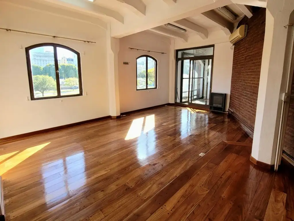 Loft con balcón y cochera