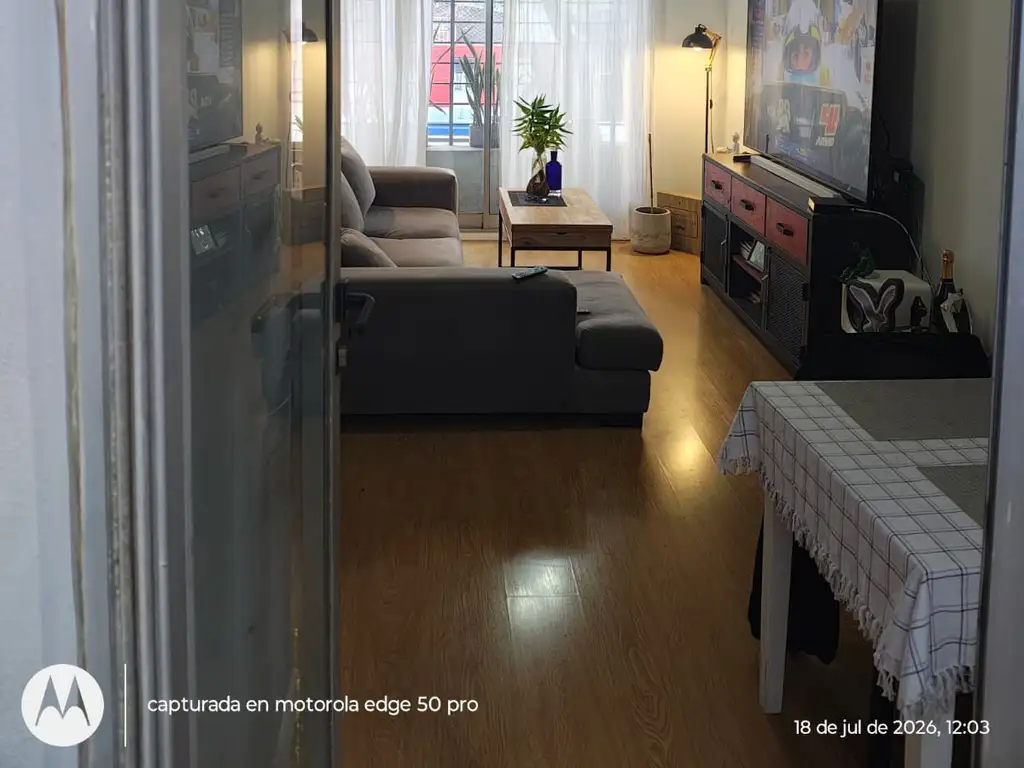 Departamento con patio en Colegiales